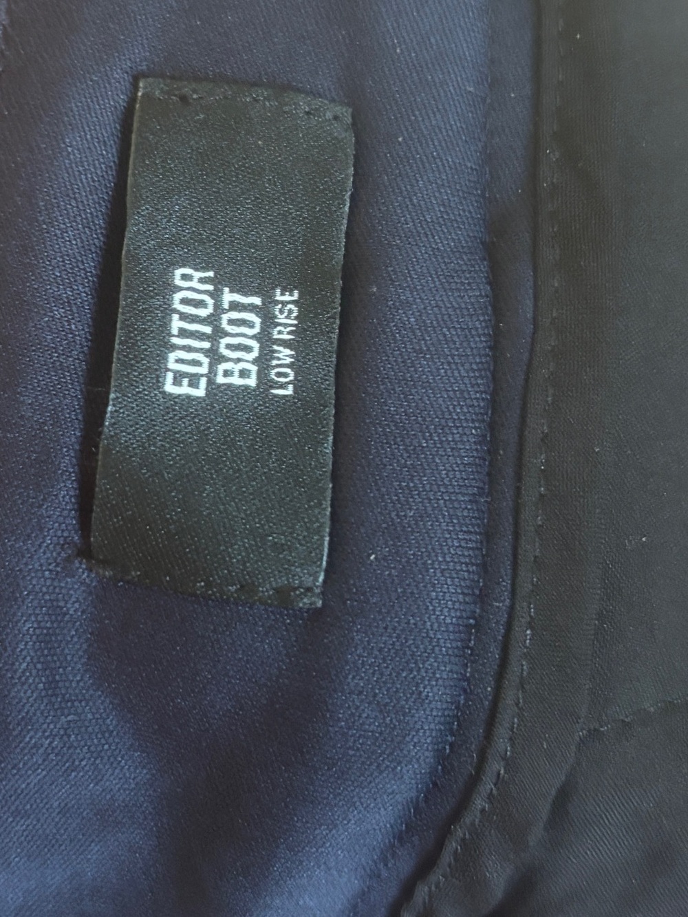 Express Editor barely boot cut low rise pants - Picture 3 of 3